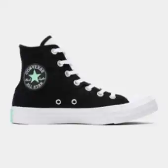 Totalsports Women's converse all star black/white/prism green shoes offer