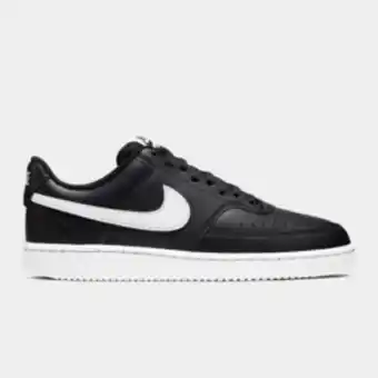 Women's nike court vision black/white shoes