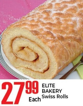 Elite Cash & Carry Elite Bakery Swiss Rolls offer