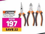Game Stramm 3 piece plier set-per set offer