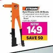 Game Stramm hand riverter with 28 rivets offer