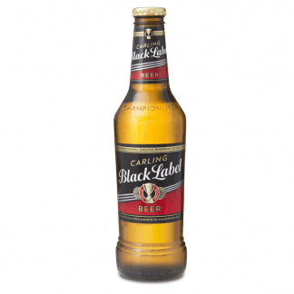 Carling black label non-returnable bottle (24x340ml)