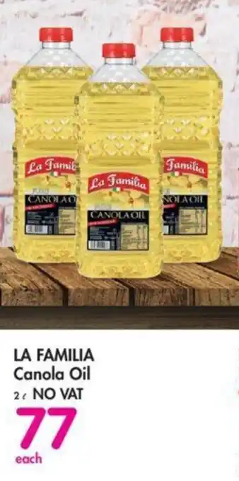 Makro La Familia Canola Oil 2L offer