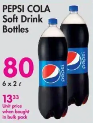 Makro Pepsi Cola Soft Drink 6 x 2L offer