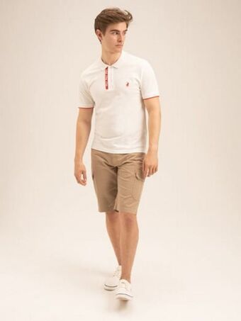 Polo Men logo placket golfer offer