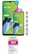 Game 2 x oppo a54s 4g smartphone-on 1gb red top up core more data + on promo 70 offer