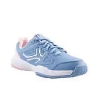 Decathlon Kids' lace-up tennis shoes ts530 - blue/pink offer