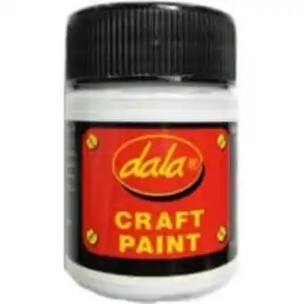 CNA Dala craft paint 50ml white offer