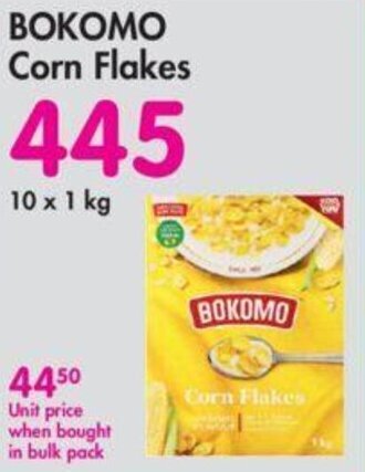 Makro Bokomo Corn Flakes 10 x 1kg offer