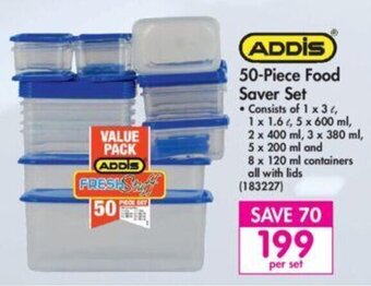 Makro Addis 50-piece Food Saver Set offer