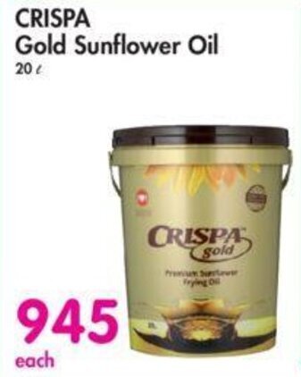 Makro Crispa Gold Sunflower Oil 20L offer