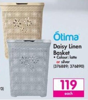Ótima Daisy Linen Basket