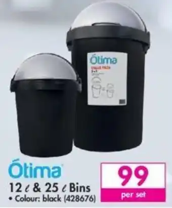 Makro Ótima 12L & 25L Bins offer
