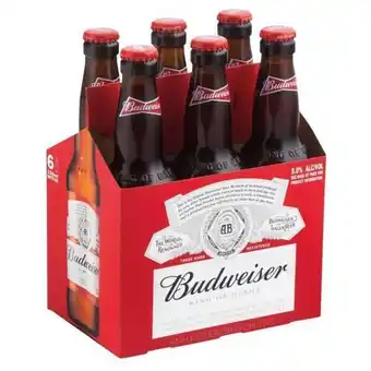 Game Budweiser beer nrb 330, ml x 6 offer