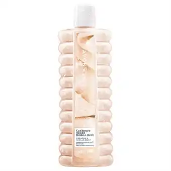 AVON Senses cashmere glow bubble bath 500ml offer