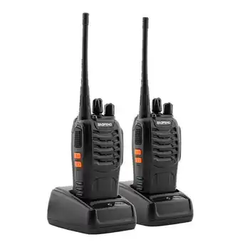 Pair of baofeng professional two way radio / walkie talkie (2 walkie talkies)