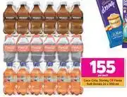 Game Coca-cola, stoney or fanta soft drinks 24 x 300 ml- par pack offer