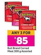Game Bull brand corned meat assorted-for 3 x 300g offer