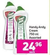 Game Handy andy cream assorted-750ml each offer