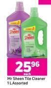 Mr sheen tile cleaner assorted-1l each