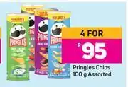 Game Pringles chips assorted-for 4 x 100g offer