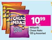 Game Willards cheas naks assorted-135g each offer