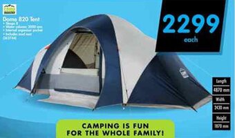 Makro Camp Master Dome 820 Tent offer