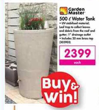Makro Garden Master 500L Water Tank offer