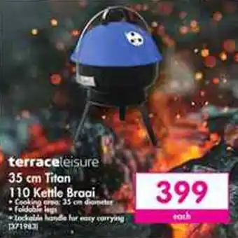 Makro Terraceleisure 35cm Titan 110 Kettle Braai offer