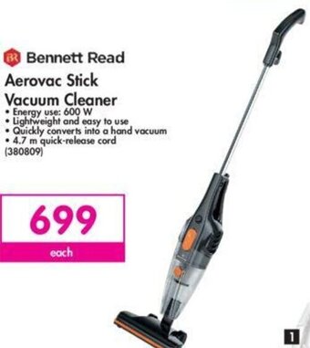 Makro Bennett Read Aerovac Stick Vacuum Cleaner offer