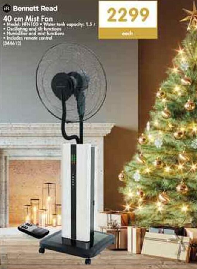 Read 40cm Mist Fan offer at Makro