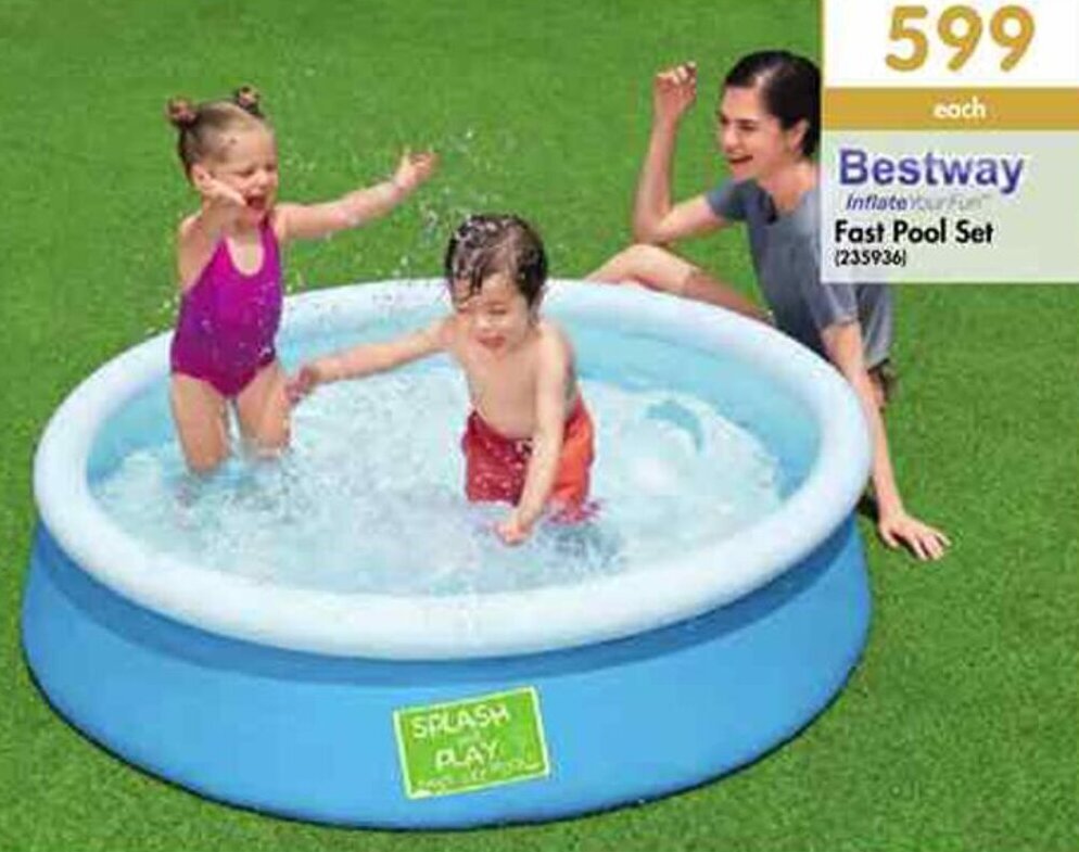 Inflatable store pools makro