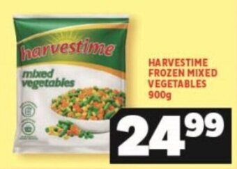Usave Harvestime Frozen Mixed Vegetables 900g offer