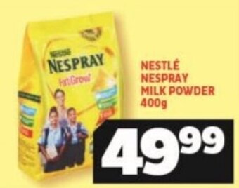 Usave Nestlé Nespray Milk Powder 400g offer