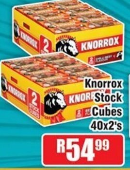 Devland Cash And Carry Knorrox Stock Cubes 40x2's offer