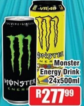 Devland Cash And Carry Monster Energy Drink 24x500ml offer