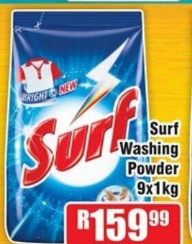 Surf Washing Powder 9x1kg