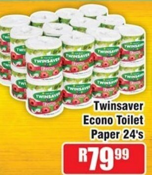 Devland Cash And Carry Twinsaver Econo Toilet Paper 24's offer