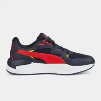 Puma men's red bull racing x-ray speed motorsport black/red sneaker