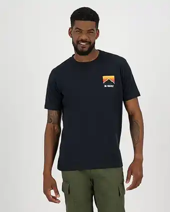 Cape Union Mart K-way elements pocket peak crew tee mens offer