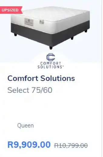 Bed King Comfort Solutions Select 75/60 Queen offer