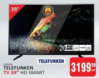 KitKat Cash and Carry Telefunken HD Smart TV 39" offer