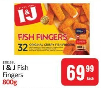 KitKat Cash and Carry I&J Fish Fingers 800g offer