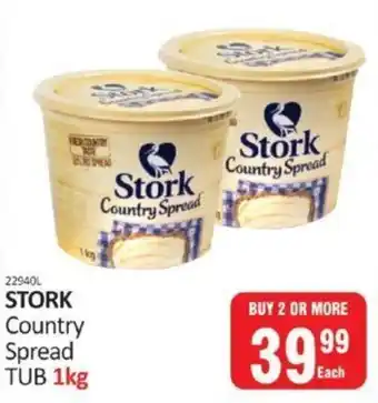 KitKat Cash and Carry Stork Country Spread Tub 1kg buy 2 or more offer
