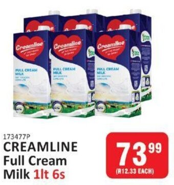KitKat Cash and Carry Creamline Full Cream Milk 1lt 6s offer