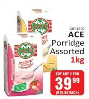 KitKat Cash and Carry Ace Porridge assorted 1kg buy any 2 for offer