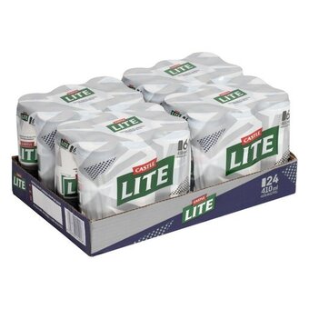 Pick n Pay Liquor Castle lite can 410ml x 24 offer