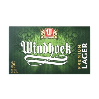 Pick n Pay Liquor Windhoek lager 330ml x 24 offer