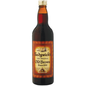 Sedgwick's old brown sherry bottle 750ml