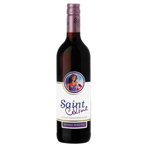 Saint celine natural sweet red wine bottle 750ml
